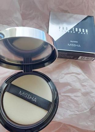 Missha pro-touch powder pact spf25/pa++
компактная пудра для лица