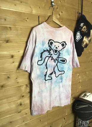 Grateful dead oversized tie dye футболка