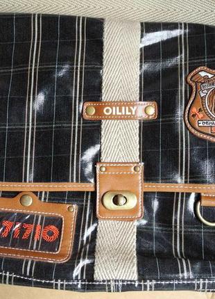 Сумка-мессенджер «oilily» (голландія, оригінал) на ремені2 фото