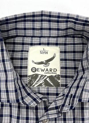Рубашка стильная reward collection, клетчатая