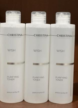 Очищающий тоник christina wish-purifying toner