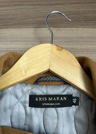 Пальто кашемірове натуральні тканини нове бренду kris maran7 фото