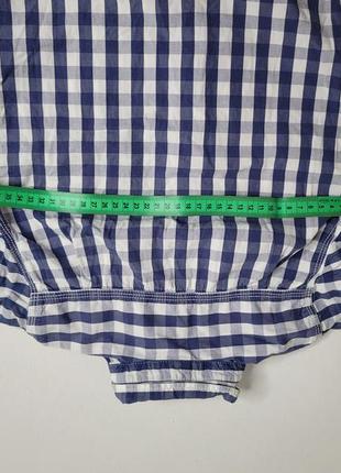 Рубашка рубашка коттон в клетку короткий рукав s.oliver7 фото