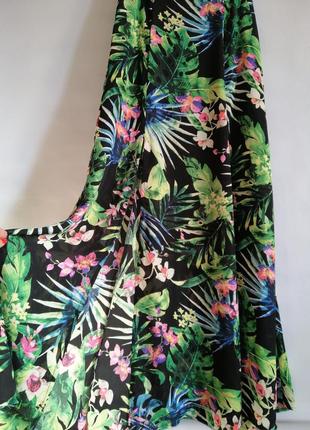 Шикарная макси-юбка в тропический принт atmosphere.1 фото