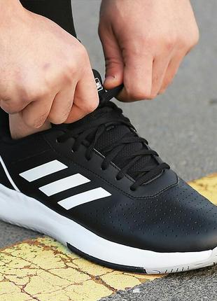 Кросівки для тенісу шкіряні adidas courtsmash f367176 фото