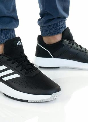 Кросівки для тенісу шкіряні adidas courtsmash f367174 фото