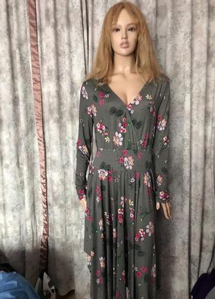 Сукня rainbow  #асиметрична #міді #квітковий принт