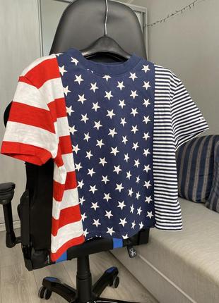Футболка американский флаг tommy hilfiger jeans usa2 фото