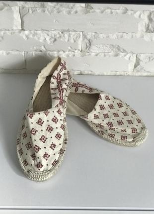 Эспадрильи текстильные