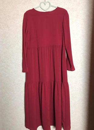 Asos платье с оборками 5