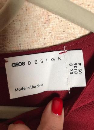 Asos платье с оборками9 фото