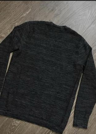 Джемпер от calvin klein structure space dye grey mens sweater jumper4 фото