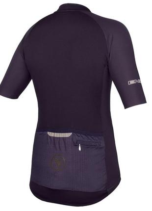 Велофутболка велоджерсі endura pro sl jersey navy (xl-xxl)4 фото