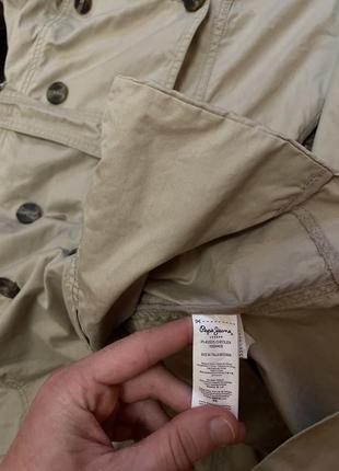 Женская ветровка куртка тренч пальто pepe jeans burberry5 фото