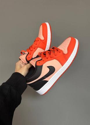 Кроссовки nike air jordan 1 low8 фото