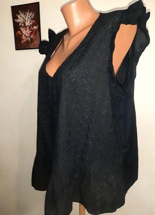 Блуза прошва  100 %  cotton 🖤🖤🖤 2