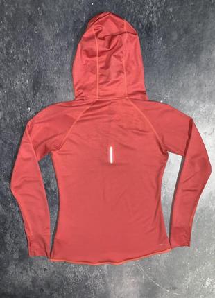 Спортивное термо худи лонгслив женский nike dri-fit4 фото