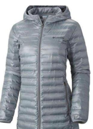 Пуховое пальто columbia women's flah forward long down jacket2 фото