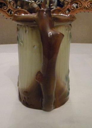 Антикварная кружка чашка напейся не облейся фарфор германия в отличном состоянии без...