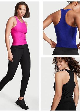 Victoria ́s victorias secret віктория сикрет спортивна майка топ essential racerback tank