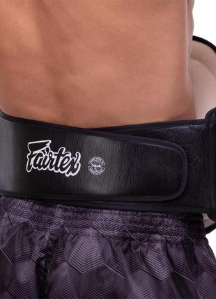 Пояс тренера кожаный fairtex5 фото