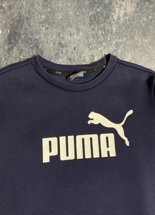 Світшот кофта чоловіча puma big logo2 фото