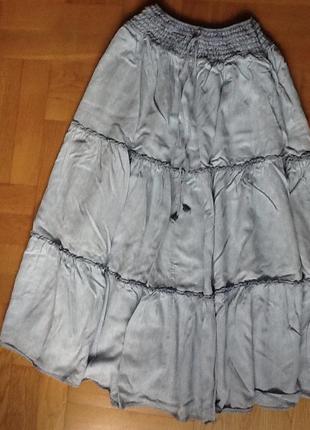 Стильна джинсова юбка р.44-48