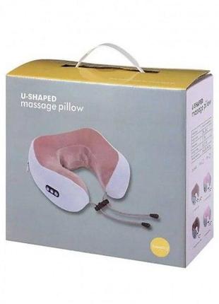 Массажер u-shaped massage pillow shak