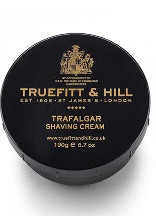Крем для бритья truefitt &amp; hill trafalgar shaving cream 190 г2 фото
