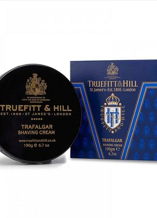 Крем для бритья truefitt &amp; hill trafalgar shaving cream 190 г