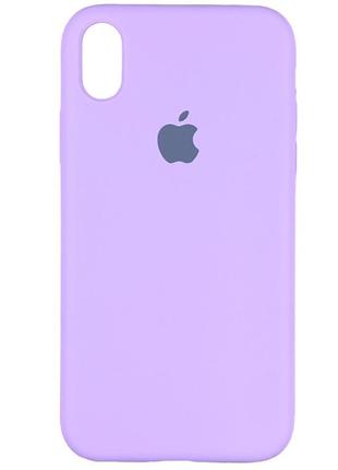 Iphone xs чехол лиловый цвет