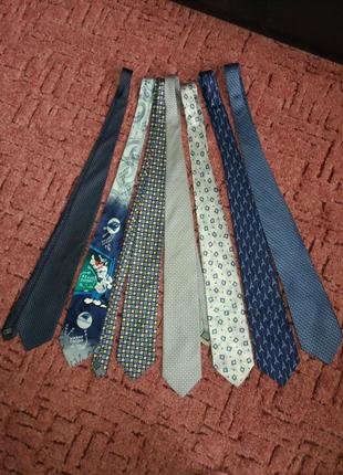 Розпродаж-вінтажні краватки 100%шовк брендові 1шт.-150грн2 фото