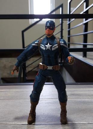 Говорящая игрушка капитан америка, captain america, hasbro.6 фото