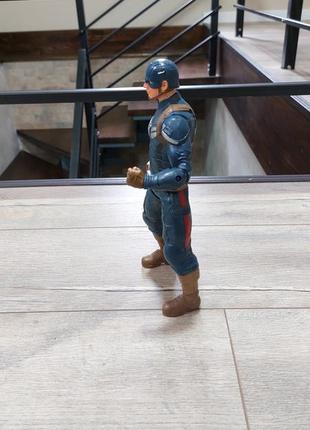 Говорящая игрушка капитан америка, captain america, hasbro.5 фото