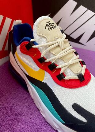 Кросівки унісекс nike air max 270 react літні, дихаючі