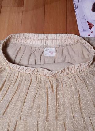 Нарядная фатиновая юбка, юбка zara girls 11-12лет9 фото