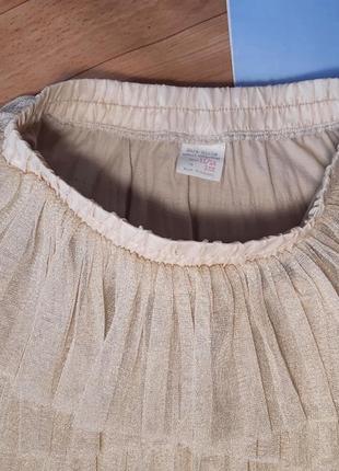 Нарядная фатиновая юбка, юбка zara girls 11-12лет5 фото