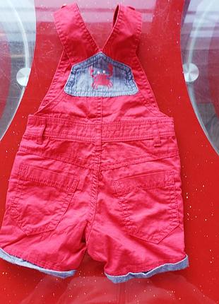 Baby club c&a красный летний полукомбинезон для новорожденного малыша

0-3-6м 50-56-62-68см