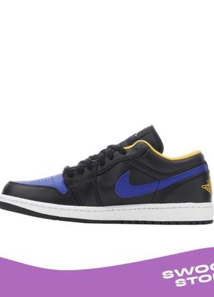 Jordan 1 low dark concord (кросівки,кеди)