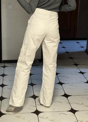 Удобные женские коттоновые брюки карго с карманами2 фото