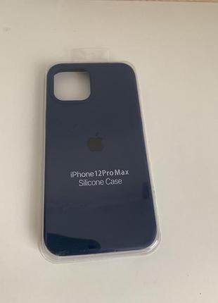 Чохол на iphone 12 pro max silicone case