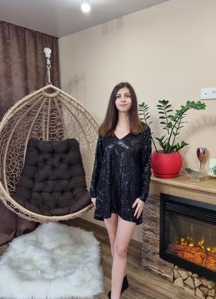 Плаття з паєтками туніка