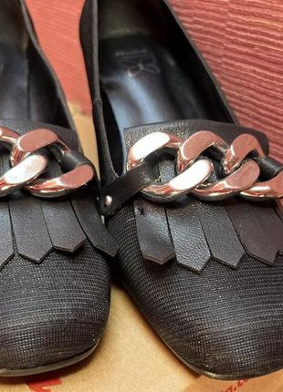 Туфли женские bata 729-6180 размер 41, с пряжкой, каблук, с бахромой 27 см4 фото
