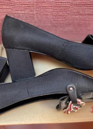 Туфли женские bata 729-6180 размер 41, с пряжкой, каблук, с бахромой 27 см5 фото