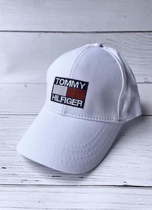 Кепка бейсболка белая томми tommy hilfiger