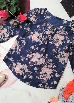 Шовкова легка сорочка м&cо, розмір 12/40 або l