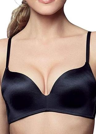 75в-с гладкий бесшовный бюстгальтер с пуш ап и гибким каркасом без косточек