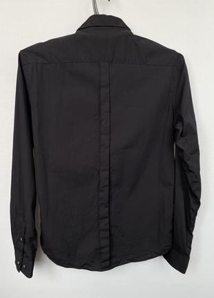Dkny черная мужская рубашка размер м оригинал donna karan new york7 фото