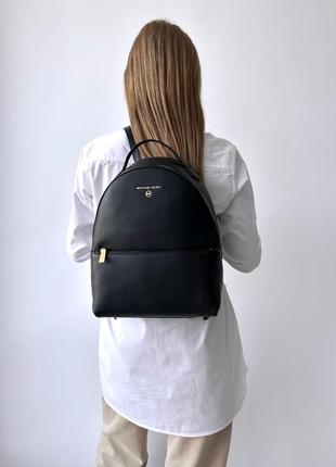 Женский брендовый кожаный рюкзак michael kors valerie medium backpack рюкзачек оригинал кожа мишель корс майкл корс на подарок жене подарок девушке4 фото