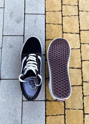 Vans old skool classic black white8 фото